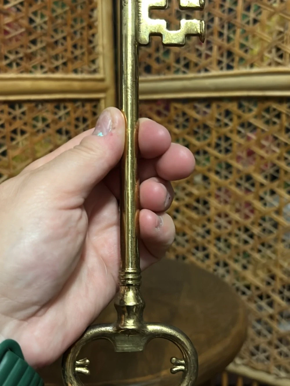 Brass Decorative Key Bottle Opener - Gold